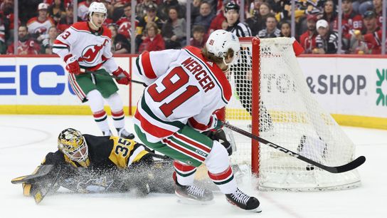Freeze Frame: Everything goes wrong at once taken in Newark, N.J. (Penguins)
